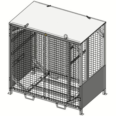 Shelter nu - EKLOR - EK-BOX-250 monté