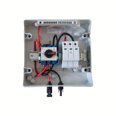 Coffret DC - 2 BRANCHES 30A - PARAFOUDRE